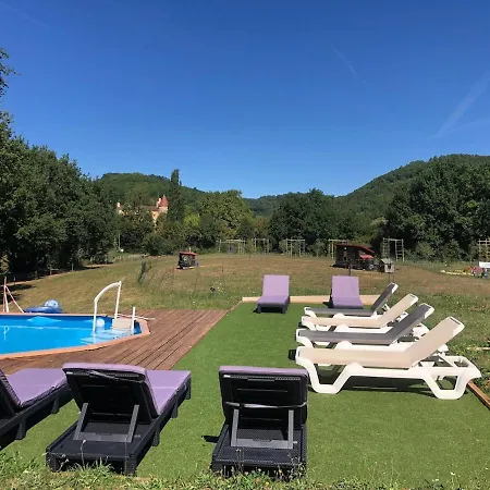 Ferienhaus La Bergerie Luxury And Pool On Eco-friendly Micro-farm Duravel